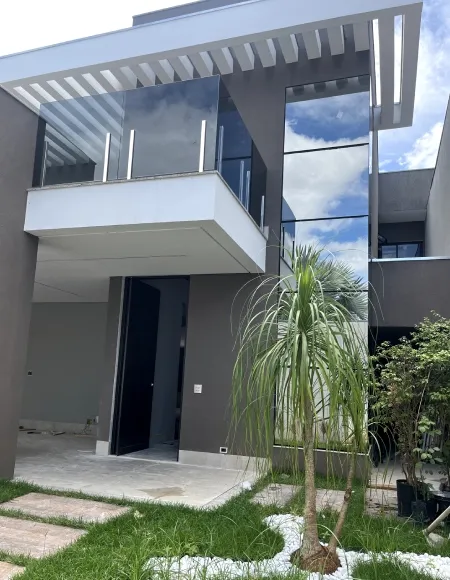 Fachada moderna de residência